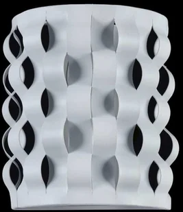 Maytoni Kinkiet LAMPA ścienna DELICATE MOD196-WL-01-W  półokrągła OPRAWA z wycięciami biała Maytoni - Lampy ścienne - miniaturka - grafika 5
