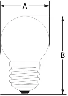 Spectrum SpectrumLED Led Kulka E-27 230v 8w Ww WOJ+14218 - Żarówki LED - miniaturka - grafika 2