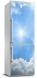 Naklejka Tapeta na lodówkę Chmury na niebie - Naklejki na drzwi i meble - miniaturka - grafika 2