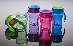 WOW WOW CUP 360 zielony przejściowy kubek treningowy 207 ml - Kubki dla dzieci - miniaturka - grafika 3