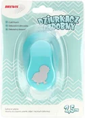 Przybory szkolne - BREWIS Dziurkacz ozdobny 2.5cm Kurczak D25-74 - miniaturka - grafika 1