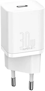 Baseus Ładowarka sieciowa Super Si Quick Charger USB-C PD 30W White CCSUP-J02 - Ładowarki do telefonów - miniaturka - grafika 2