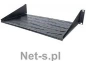 Akcesoria do szaf serwerowych - Intellinet Network Solutions Półka stała 19 2U głębokość 250 mm czarna (712507) - miniaturka - grafika 1