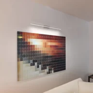 Lampy ścienne - Euluna Kinkiet LED Miroir 80 cm aluminium 3 000 K - miniaturka - grafika 1