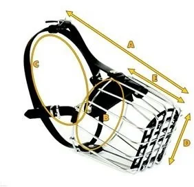 Dingo DINGO KAGANIEC Metalowy DINGO nr 7 Rottweiler 26955-uniw - Kagańce dla psów - miniaturka - grafika 2