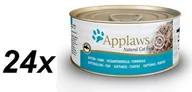 Mokra karma dla kotów - Applaws mokra karma dla kociąt z tuńczykiem 24x70g - miniaturka - grafika 1