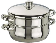 Rondle - Ibili 663024 garnek do gotowania na parze, z pokrywką 663024 - miniaturka - grafika 1