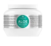Maski do włosów - Kallos Aloe Moisture Repair Shine Hair Mask With Aloe Vera Extract regenerująca maska dodająca blasku z ekstaraktem aloe vera do włosów suchych i łamiących się 275ml 48119-uniw - miniaturka - grafika 1