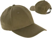 Czapki męskie - Baseballówka Czapka Baseball Zielona Oliv Olive - miniaturka - grafika 1