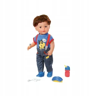 Zapf Creation Baby Born Lalka Interaktywna Chłopiec Braciszek 43cm - Lalki dla dziewczynek - miniaturka - grafika 5