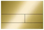 Przyciski spłukujące - TECE Square II Przycisk spłukujący WC złoty optyczny połysk 9240839 - miniaturka - grafika 1