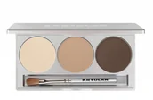 Palety i zestawy do makijażu - Kryolan KRYOLAN - PROFESSIONAL EYE SHADOW TRIO SET - Paletka 3 cieni - ART. 5333 - SMOKEY NUDE - miniaturka - grafika 1