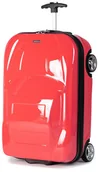 Plecaki - PUCCINI Mała Twarda Walizka Dakar ABS013C Czerwony - miniaturka - grafika 1