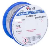 Akcesoria do lutowania - Cyna 1.0mm Szpula 250g - miniaturka - grafika 1