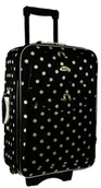 Walizki - PELLUCCI Mała kabinowa walizka PELLUCCI 773 S - Czarno Biała - czarny / biały 5902052625079 - miniaturka - grafika 1