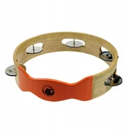 Instrumenty muzyczne dla dzieci - Tamburyn drewniany 5-dzwonków 20cm Corvus - miniaturka - grafika 1