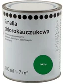 Farby do metalu - OPP Emalia chlorokauczukowa  0 7 l zielona - miniaturka - grafika 1