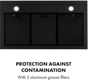 Klarstein CGCH5-Sabrina-90BK - Okapy kuchenne - miniaturka - grafika 11