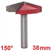 Frezy - Frez VHM 3D 38mm 150 stopni chwyt 8mm carving - miniaturka - grafika 1