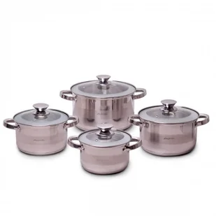 Kamille Zestaw komplet garnków ze stali nierdzewnej 8el. 4904 - Zestawy garnków i patelni - miniaturka - grafika 5