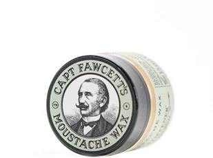 CAPT FAWCETT CAPTAIN FAWCETT Zestaw Ylang Ylang Wosk + Składany Grzebień do Wąsów - Kosmetyki i akcesoria do pielęgnacji brody - miniaturka - grafika 3
