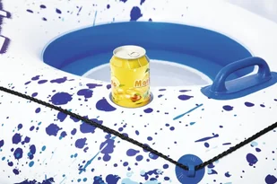 Bestway 43108 pływak basenowy i plażowy Niebieski, Biały Siedzisko do pływania Winyl, Swim ring - Materace dmuchane i koła do pływania - miniaturka - grafika 5