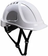 Akcesoria BHP - Kask Endurance Plus - 4 punktowy paskiem pod brodę - miniaturka - grafika 1