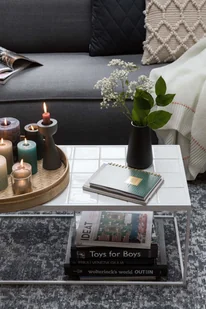 Zuiver Stolik kawowy GLAZED biały 2300138 - Ławy i stoliki kawowe - miniaturka - grafika 7