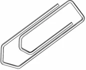 Spinacze i klipsy do papieru - Q-Connect KF01312 spinacze biurowe 32 mm 100 sztuk KF01312 - miniaturka - grafika 1