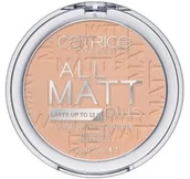 Pudry do twarzy - Catrice All Matt Plus Shine Control Powder 12H puder matujący 025 Sand Beige 10g 45386-uniw - miniaturka - grafika 1