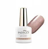 Lakiery hybrydowe - Indigo lakier hybrydowy Amber Gold 7ml - miniaturka - grafika 1