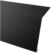 Pokrycia dachowe - Blachotrapez Pas nadrynnowy Revo czarny mat na dach skośny - miniaturka - grafika 1