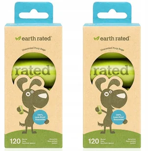 Earth Rated Woreczki Bezzapachowe 8x15 szt - Woreczki na psie odchody - miniaturka - grafika 6