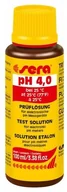 Pozostałe akcesoria do akwarium - Sera Płyn kalibracyjny test solution pH 4.0 100 ml - miniaturka - grafika 1