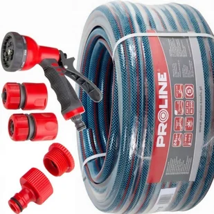 Proline Wąż ogrodowy 4 warstwowy 3/4" 30m + Zraszacz ze złączkami 331 3/4" PX99433_331 3/4" - Węże ogrodowe i zraszacze - miniaturka - grafika 2