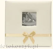 Albumy fotograficzne - Lotmar Album w pudełku Bekri Krem (tradycyjny 20 kremowych stron) - miniaturka - grafika 1