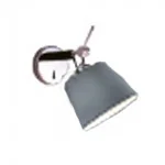 Lampy ścienne - Azzardo Kinkiet ZYTA WALL XS Grey MB2300-XS-GR - miniaturka - grafika 1