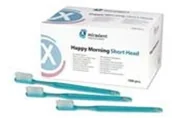 Produkty na nieświeży oddech - Hager Pharma GmbH miradent Happy Morning Short haed zahnbuerste 100 sztuk 605401 - miniaturka - grafika 1