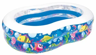 Jilong Basen dziecięcy rybki ósemka 175x109x46cm 10118 vic-20701-0 - Baseny ogrodowe - miniaturka - grafika 3