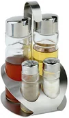 Wyposażenie lokali gastronomicznych - APS Zestaw do przypraw czteroelementowy 125x110x190 mm | Pro 40478 - miniaturka - grafika 1