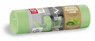 Anna Zaradna Worki na śmieci z uszami zapach Miętowy 60L 10szt - Worki na śmieci - miniaturka - grafika 5