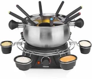 Tristar Europe B.V. Tristar Rodzinny zestaw do fondue, 1400 W, 1,3 L, stal nierdzewna - Zestawy do fondue - miniaturka - grafika 2