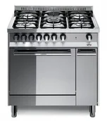 Kuchenki gazowo-elektryczne - Lofra MAXIMA 80 INOX MT86MF/C - miniaturka - grafika 1