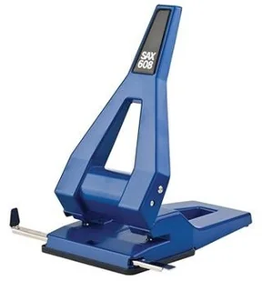 DZIURKACZ SAX608, DZIURKUJE DO 63 KARTEK, NIEBIESKI [OFERTA-STARE WB] - Dziurkacze - miniaturka - grafika 2