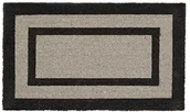 Wycieraczki - Relaxdays podłużna wycieraczka z włókien kokosa i PVC, na balkon, korytarz, werandę i taras, z gumowym spodem zapobiegającym ślizganiu 10020172_111 - miniaturka - grafika 1