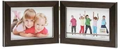 Ramki na zdjęcia - Deknudt Frames Deknudt ramki s41vk3 ramka na zdjęcia 15 X 20 podwójne ramka na brązowy w płaszczyźnie poziomej tworzywo sztuczne zdjęcie Kader S41VK3-H2H-15.0X20.0 - miniaturka - grafika 1