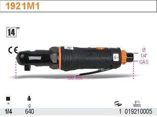 Beta Klucz pneumatyczny kątowy dwukierunkowy 1921M1 - Klucze pneumatyczne - miniaturka - grafika 4