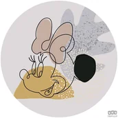 Fototapety - Komar Fototapeta Minnie Line Art DD1-042 DD1-042 - miniaturka - grafika 1