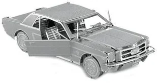 Metal Earth Fascinations Ford Mustang 1965 model do składania metalowy. - Kolekcjonerskie modele pojazdów - miniaturka - grafika 2