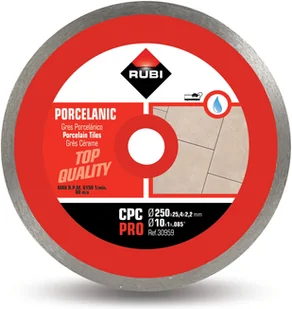 RUBI tarcza tnąca CPC PRO 250mm na mokro 30959 - Tarcze do pił - miniaturka - grafika 7
